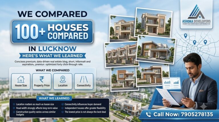 We Compared 100+ Houses in Lucknow — Here’s What We Learned