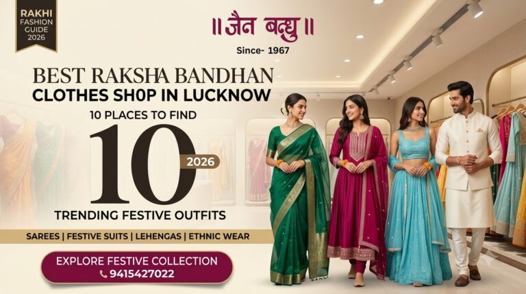 Best Raksha Bandhan Clothes Shop in Lucknow: 10 Places to Find Trending Festive Outfits in 2026